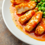 Crisp-Edge Chicken & Sweet Pea Plate - Fresh Start 30: A Journey To Better Health